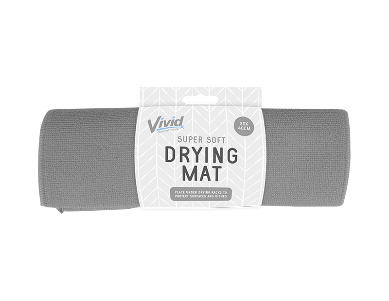 Dish Drying Mat 30cm x 40cm - Trend Dish Drying Mat 30cm x 40cm - Trend