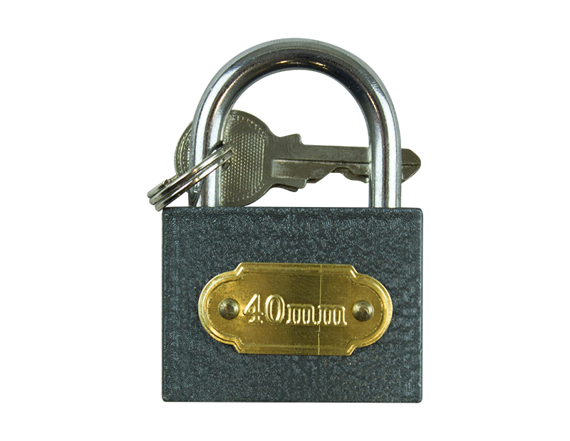 Cast Iron Padlock 40mm Cast Iron Padlock 40mm