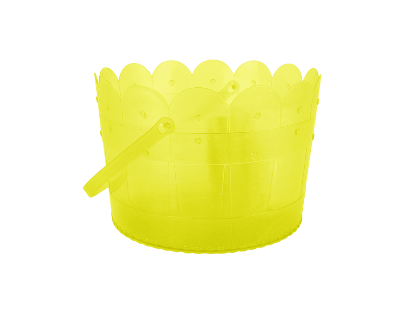 Plastic Easter Treat Bucket Plastic Easter Treat Bucket