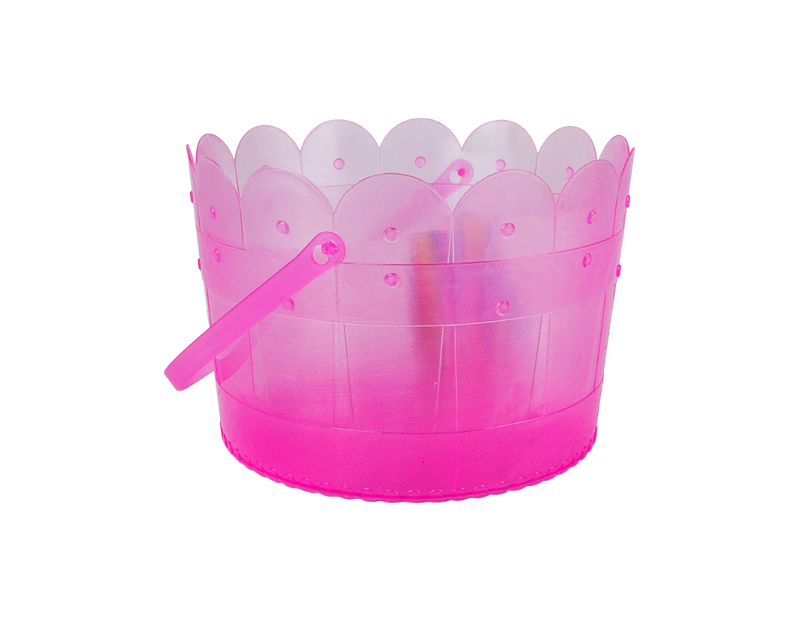 Plastic Easter Treat Bucket Plastic Easter Treat Bucket
