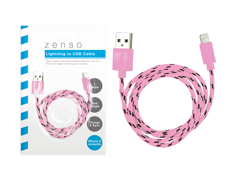 iPhone Braided USB Cable 1m iPhone Braided USB Cable 1m