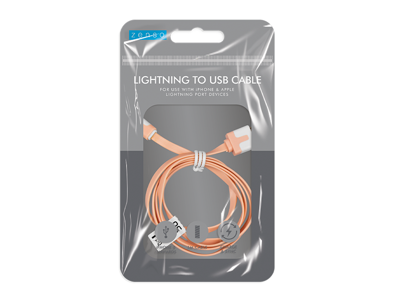 iPhone Flat USB Cable 1m iPhone Flat USB Cable 1m