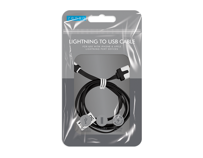 iPhone Flat USB Cable 1m iPhone Flat USB Cable 1m