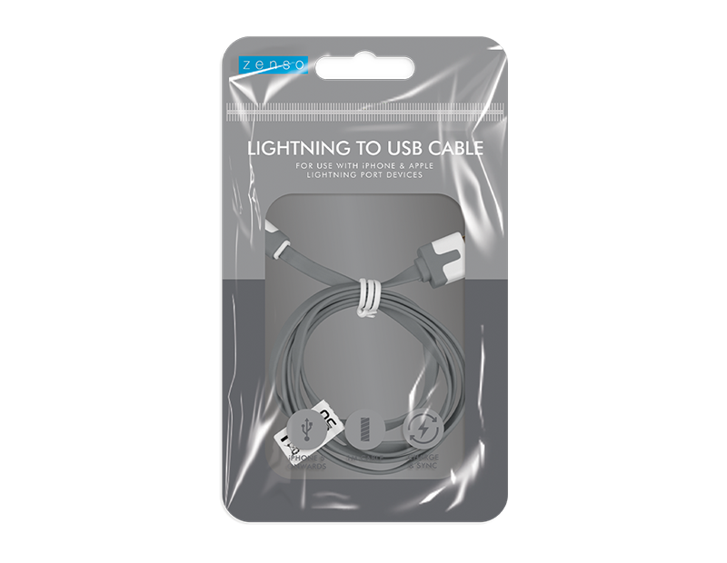 iPhone Flat USB Cable 1m iPhone Flat USB Cable 1m