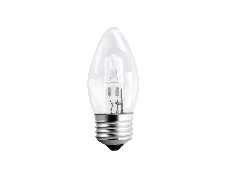 Halogen Clear Candle Light Bulb 42w (With PDQ) Halogen Clear Candle Light Bulb 42w (With PDQ)