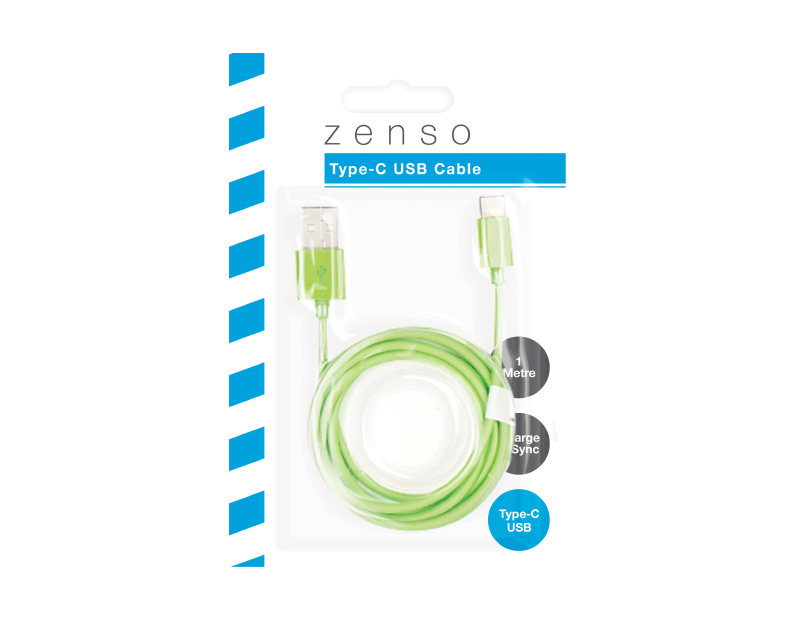 Coloured USB Cable Type C 1m Coloured USB Cable Type C 1m