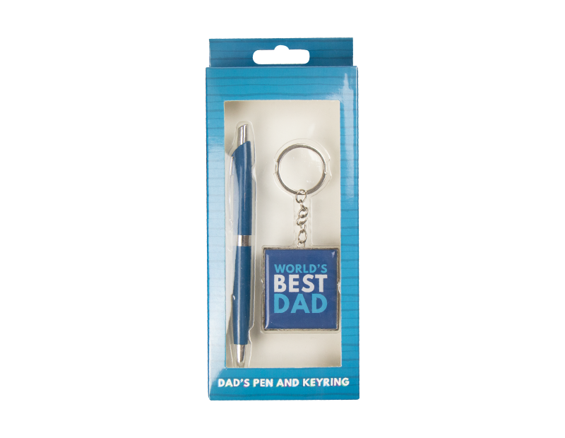 Fathers Day Pen & Keychain Gift Set Fathers Day Pen & Keychain Gift Set