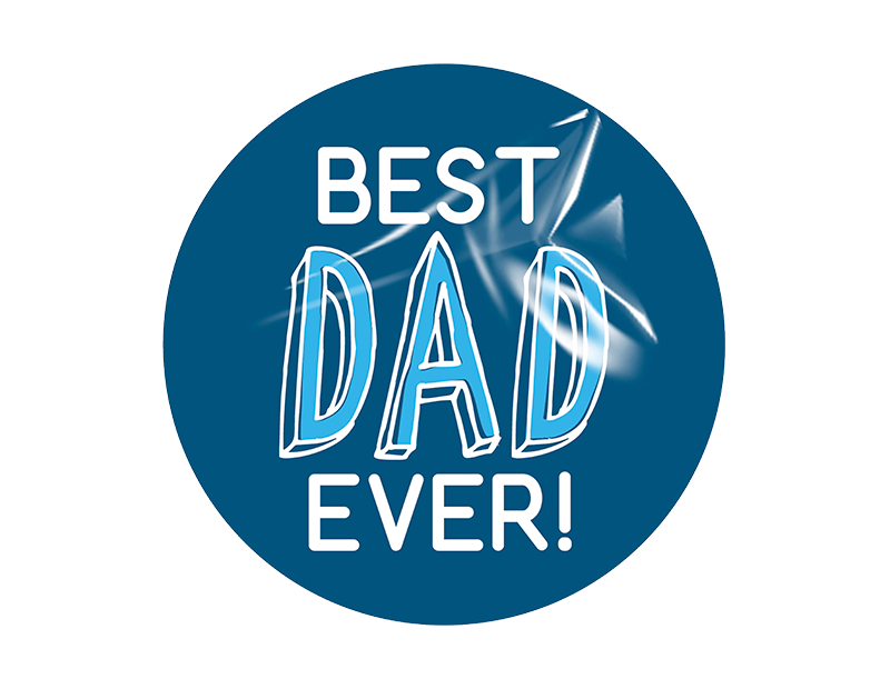 Father's Day Ceramic Coaster PDQ Father's Day Ceramic Coaster PDQ
