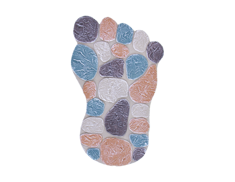 Mosaic Foot Stepping Stone Mosaic Foot Stepping Stone