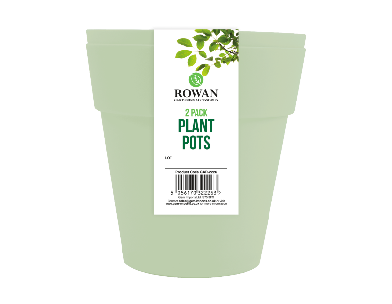 Plant Pots 15cm - 2 Pack Plant Pots 15cm - 2 Pack