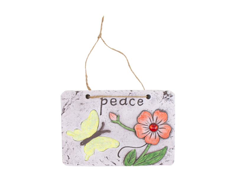 Garden Hanging Plaque With PDQ Hanging Garden Plaque PDQ