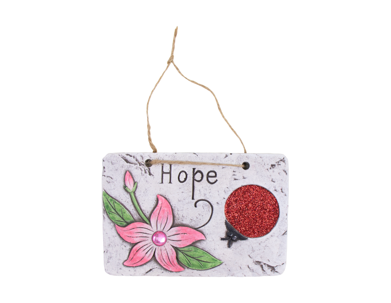 Garden Hanging Plaque With PDQ Hanging Garden Plaque PDQ
