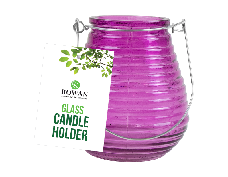Bright Coloured Glass Candle Holder Bright Coloured Glass Candle Holder