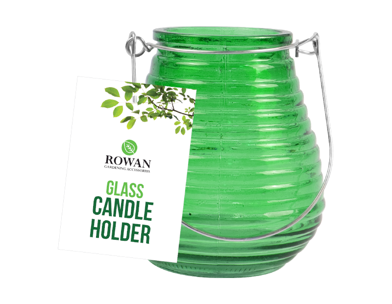Bright Coloured Glass Candle Holder Bright Coloured Glass Candle Holder