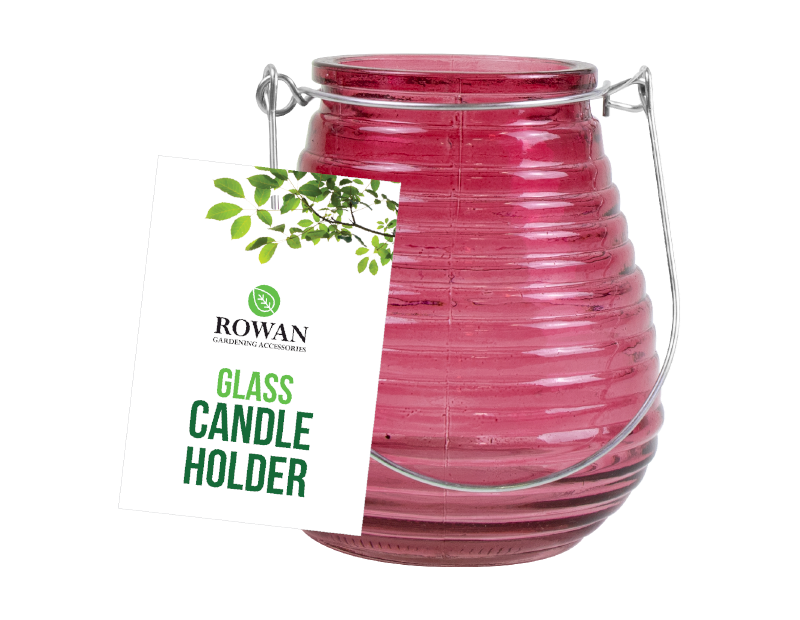 Bright Coloured Glass Candle Holder Bright Coloured Glass Candle Holder