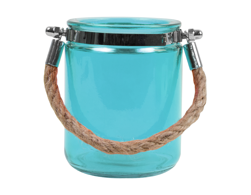 Pastel Coloured Glass Candle Holder Pastel Coloured Glass Candle Holder