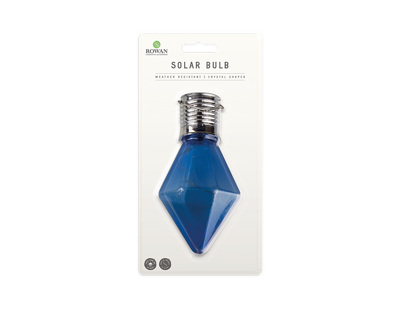 Solar Crystal Shaped Bulb Light Solar Crystal Shaped Bulb Light