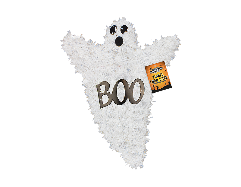 Halloween Tinsel Character Plaque Halloween Tinsel Character Plaque