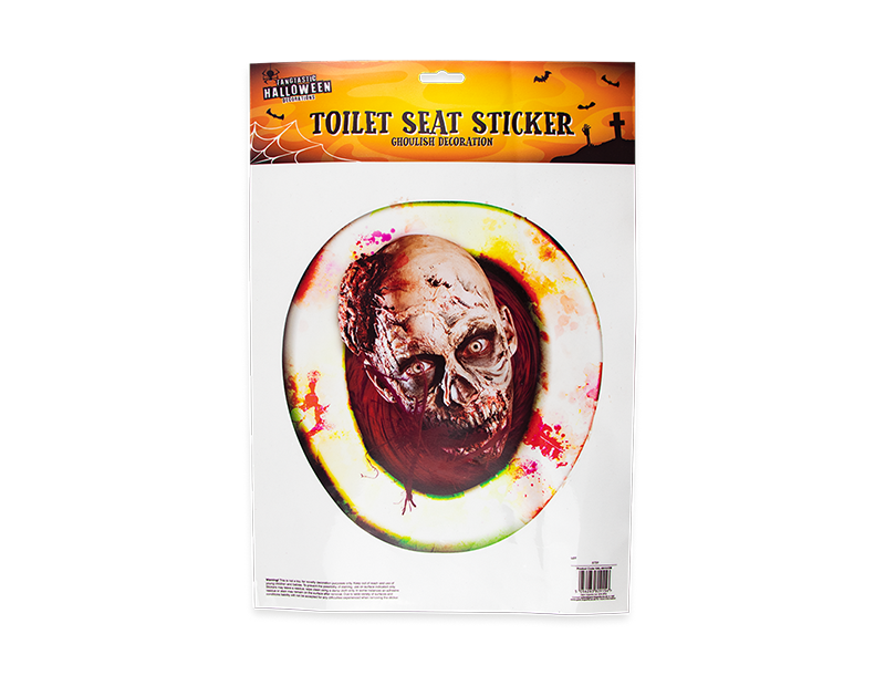 Halloween Toilet Seat Sticker Halloween Toilet Seat Sticker