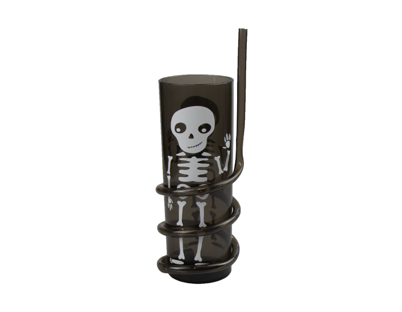 Halloween Spiral Straw Tumbler Halloween Spiral Straw Tumbler
