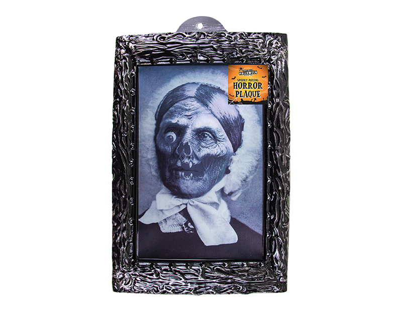 Lenticular Halloween Horror Plaque Lenticular Halloween Horror Plaque