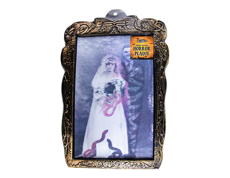 Lenticular Halloween Horror Plaque Lenticular Halloween Horror Plaque