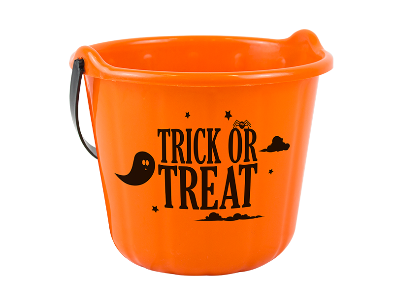 Halloween Trick Or Treat Bucket Halloween Trick Or Treat Bucket