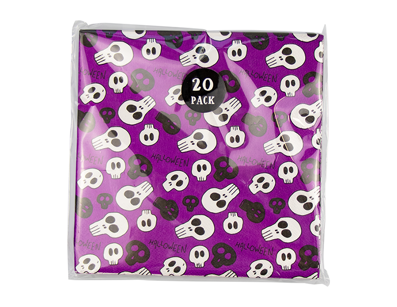 Halloween 3 Ply Napkins - 20 Pack (With PDQ) Halloween 3 Ply Napkins - 20 Pack (With PDQ)