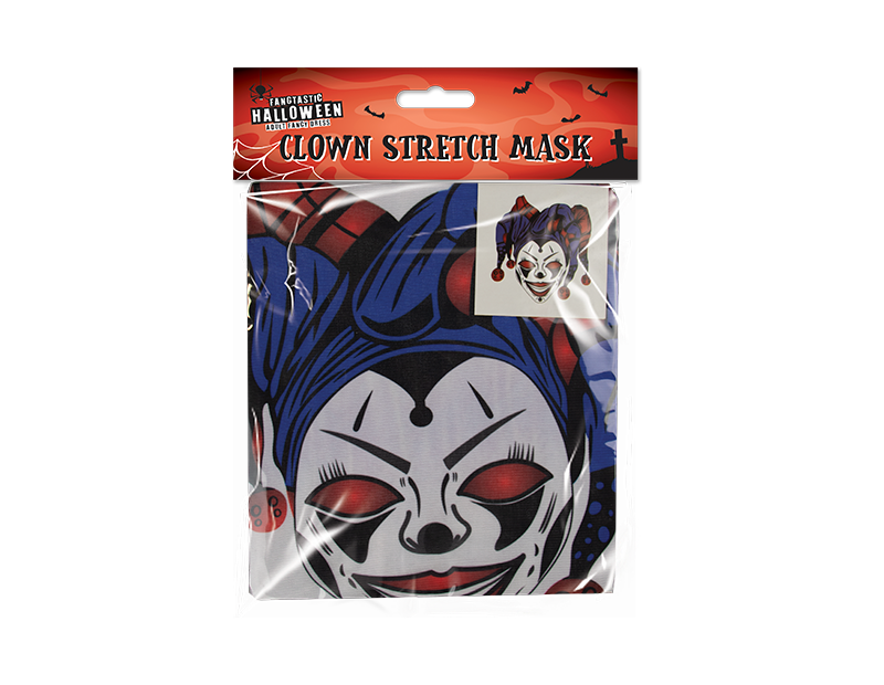 Clown Stretch Face Mask Clown Stretch Face Mask
