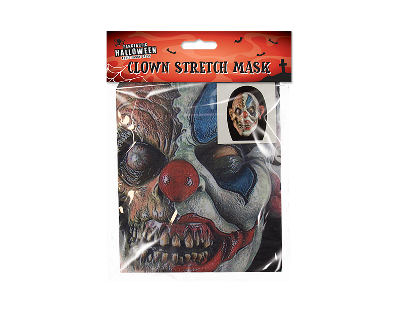 Clown Stretch Face Mask Clown Stretch Face Mask