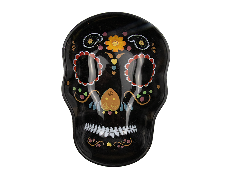 Halloween Sugar Skull Plate Halloween Sugar Skull Plate