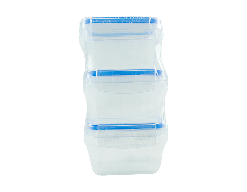 Clip Lock Containers - 3 Pack Clip Lock Containers - 3 Pack