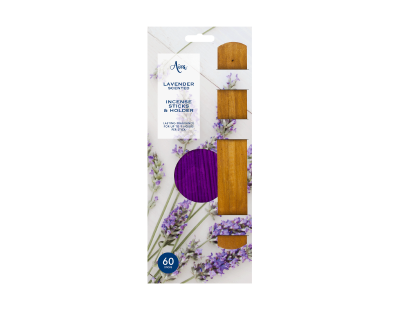 Incense Sticks & Holder - 60 Pack Incense Sticks & Holder - 60 Pack
