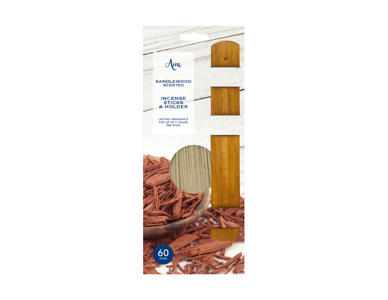 Incense Sticks & Holder - 60 Pack Incense Sticks & Holder - 60 Pack
