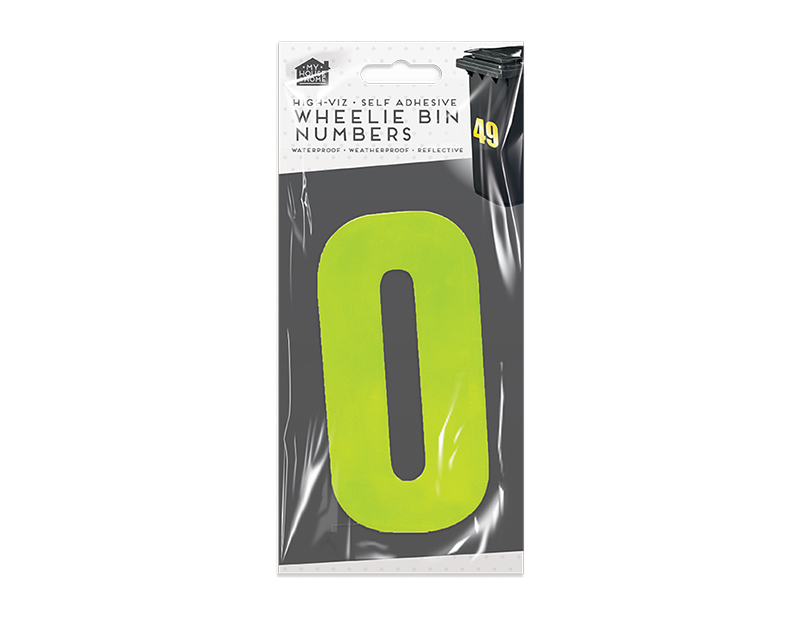 Wheelie Bin Number Stickers Wheelie Bin Number Stickers