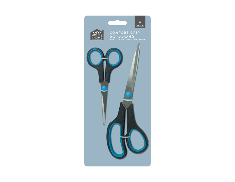 Comfort Grip Scissors - 2 Pack Comfort Grip Scissors - 2 Pack