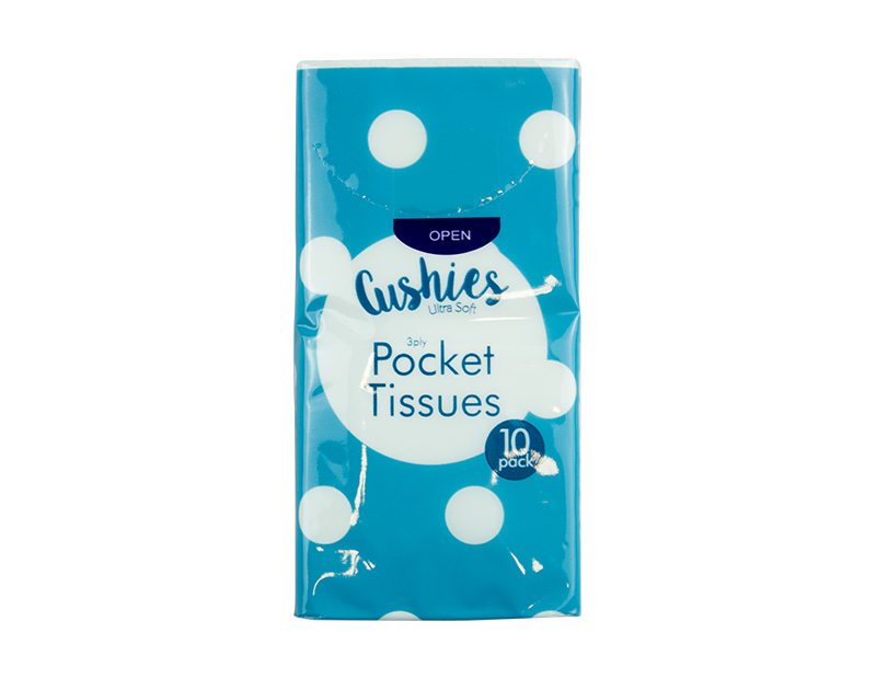 Pocket Tissues - 10 Pack Pocket Tissues - 10 Pack