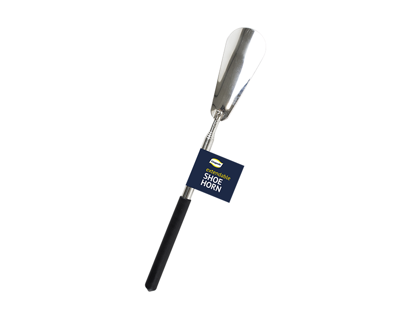 Extendable Shoe Horn With PDQ Extendable Shoe Horn