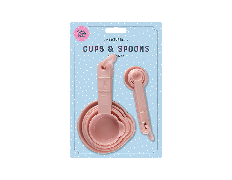Measuring Cup & Spoon Set - 10 Pack Measuring Cup & Spoon Set - 10 Pack