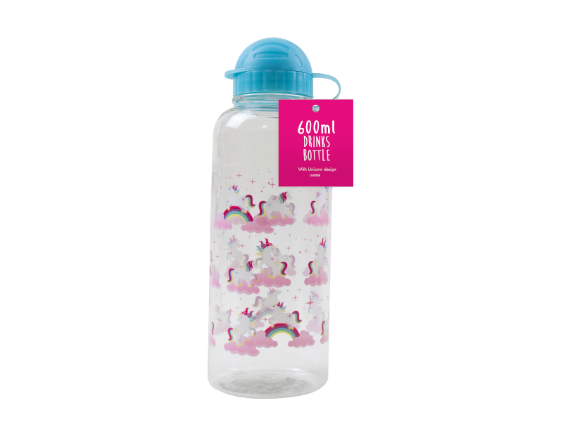 Decorated Drinks Bottle 600ml Decorated Drinks Bottle 600ml