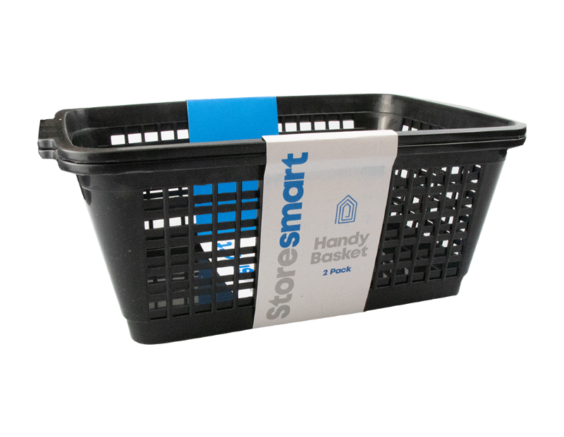 Plastic Handy Basket - 2 Pack Plastic Handy Basket - 2 Pack