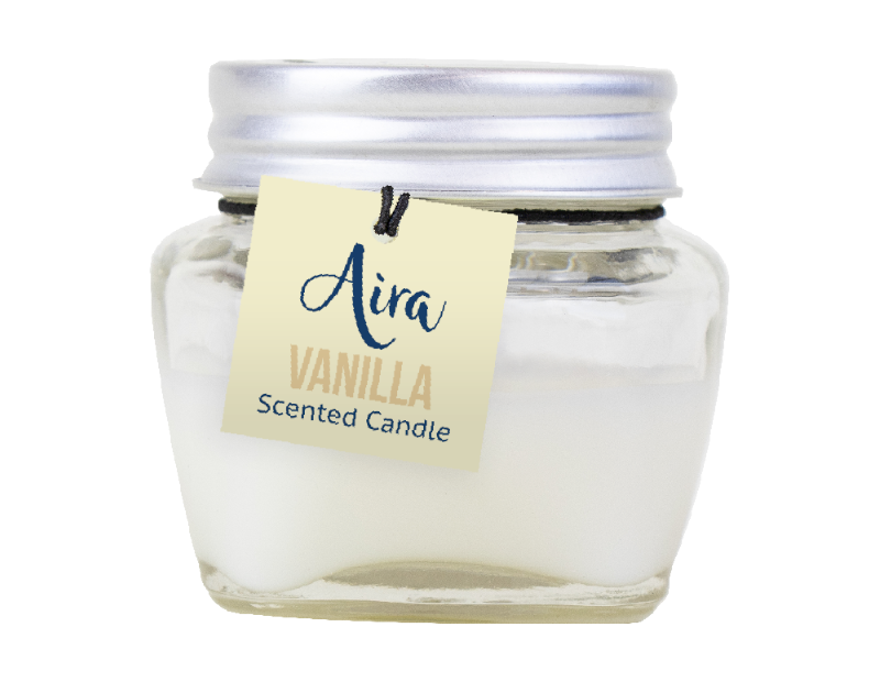 Scented Candle In Mini Jar With PDQ Scented Candle In Mini Jar With PDQ