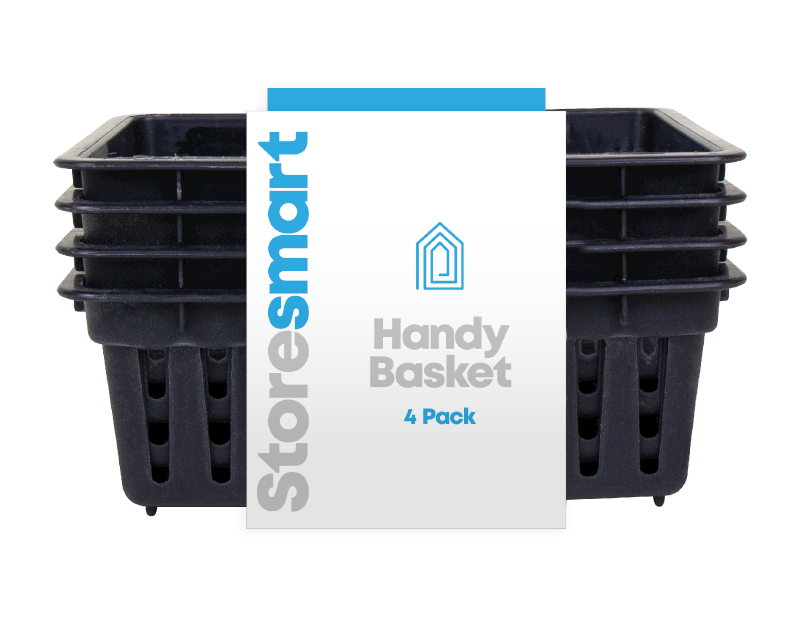 Plastic Handy Basket - 4 Pack Plastic Handy Basket - 4 Pack