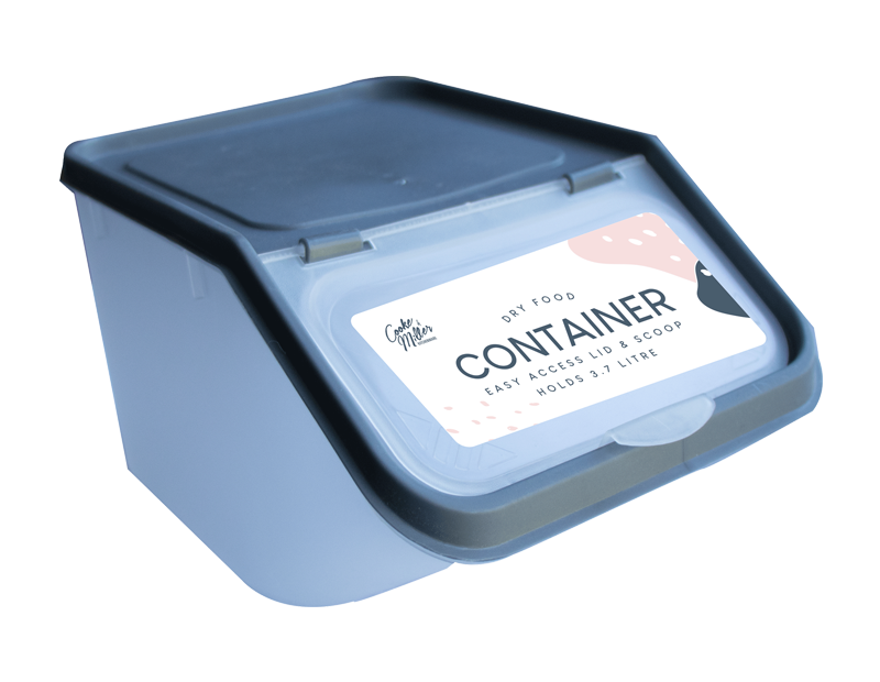 Dry Food Container & Scoop - Trend Dry Food Container & Scoop - Trend