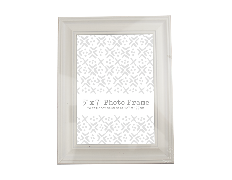 Plastic Photo Frame 5" x 7" With PDQ Plastic Photo Frame 5" x 7" With PDQ