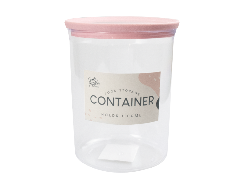 PS Round Storage Container 1100ml - Trend PS Round Storage Container 1100ml - Trend