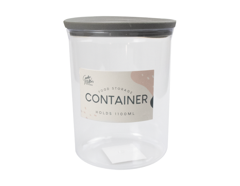 PS Round Storage Container 1100ml - Trend PS Round Storage Container 1100ml - Trend