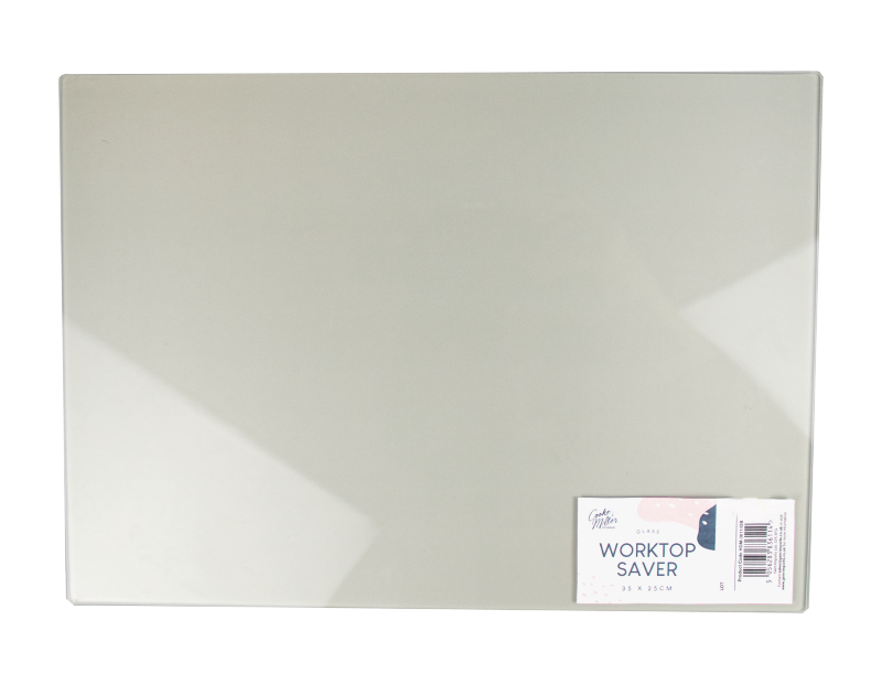 Glass Work Top Saver 35cm x 25cm Trend Glass Work Top Saver 35cm x 25cm Trend