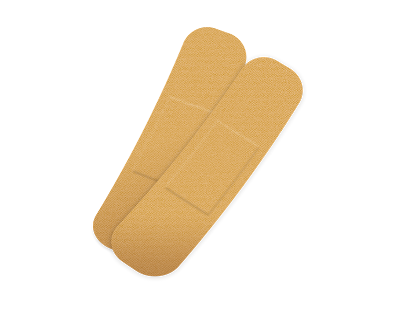 Fabric Plasters - 100 Pack Fabric Plasters - 100 Pack