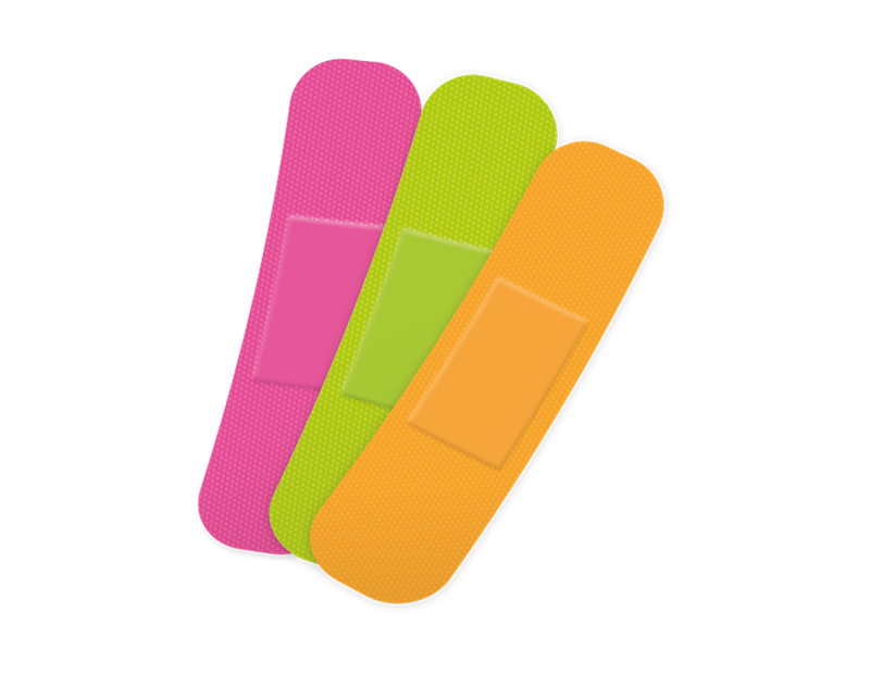 Neon Plasters - 75 Pack Neon Plasters - 75 Pack